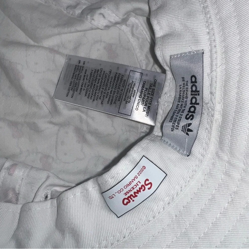Adidas White and Red Hello Kitty Hat - Picture 4 of 5